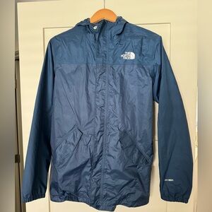 Girls North Face youth junior XL 18/20 rain jacket, like new
